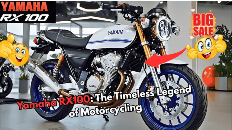 Yamaha RX100 The Timeless Legend of Motorcycling
