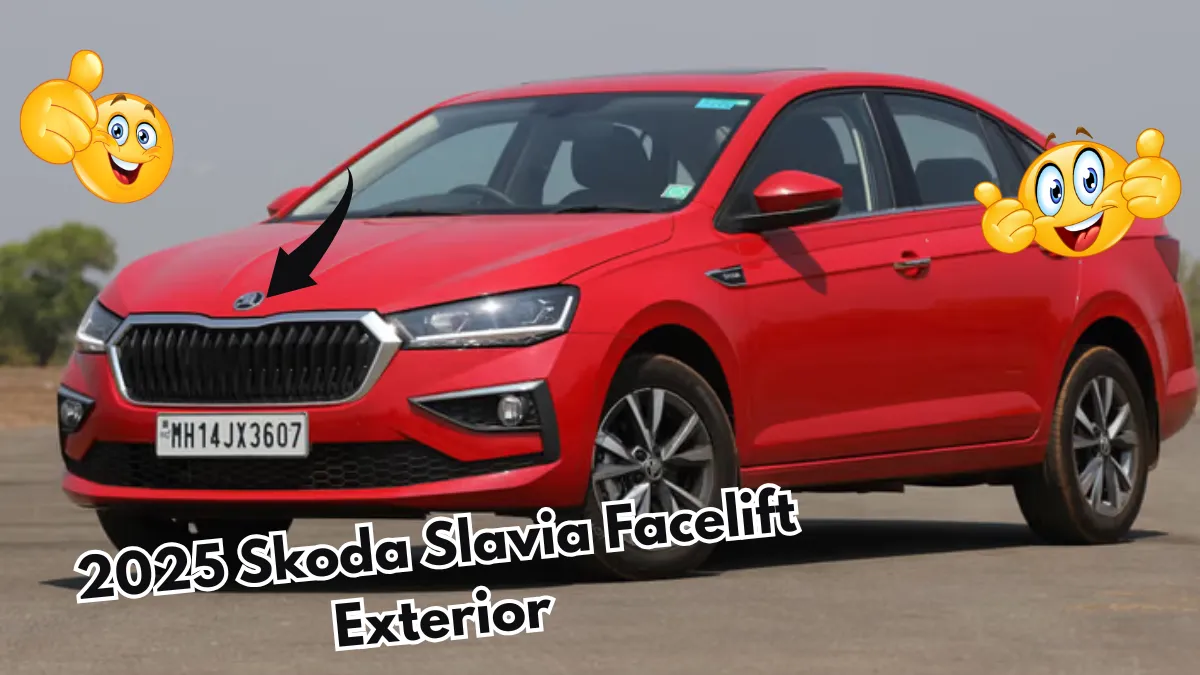 2025 Skoda Slavia Facelift Exterior