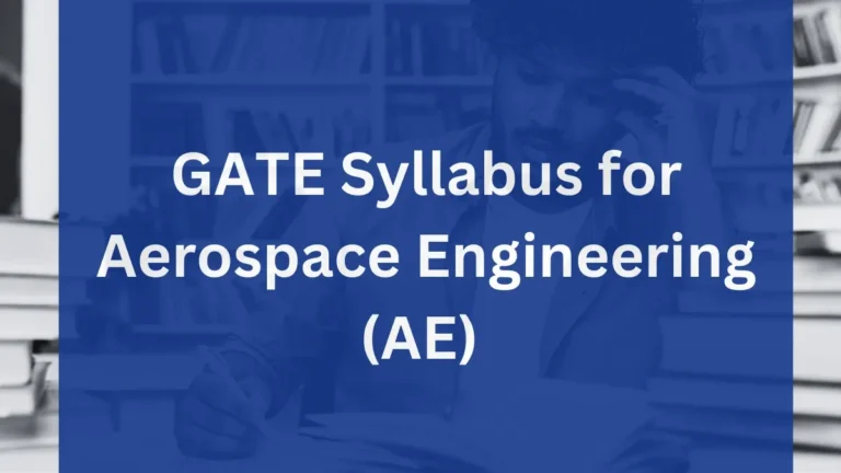 Aerospace engineering syllabus 2025