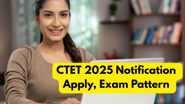 CTET 2025 Notification