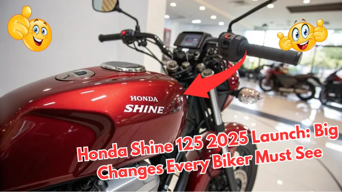 Honda Shine 125 2025 Launch Big Changes Every Biker Must See
