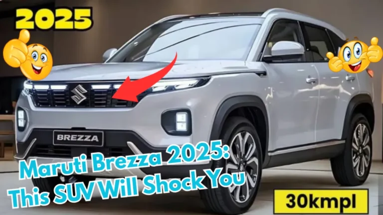 Maruti Brezza 2025 This SUV Will Shock You