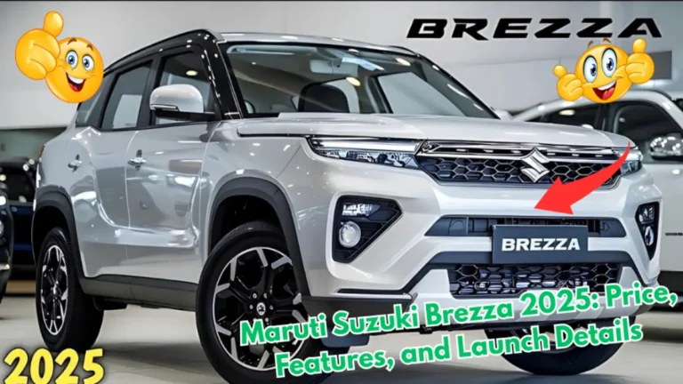 Maruti Suzuki Brezza 2025 Price, Features, and Launch Details