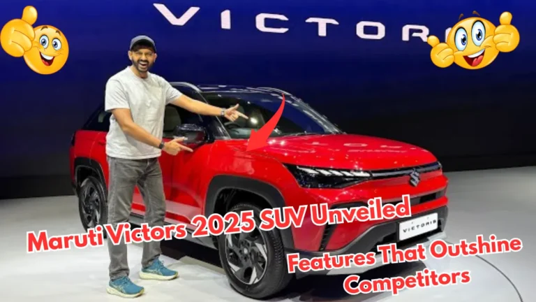 Maruti Victors 2025 SUV Unveiled – Features That Outshine Competitors