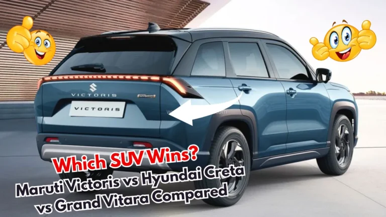 Which SUV Wins Maruti Victoris vs Hyundai Creta vs Grand Vitara Compared