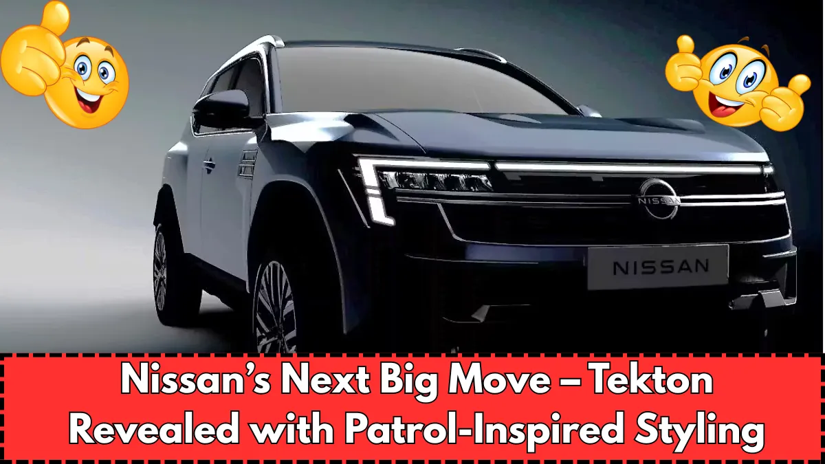 Nissan’s Next Big Move – Tekton Revealed with Patrol-Inspired Styling