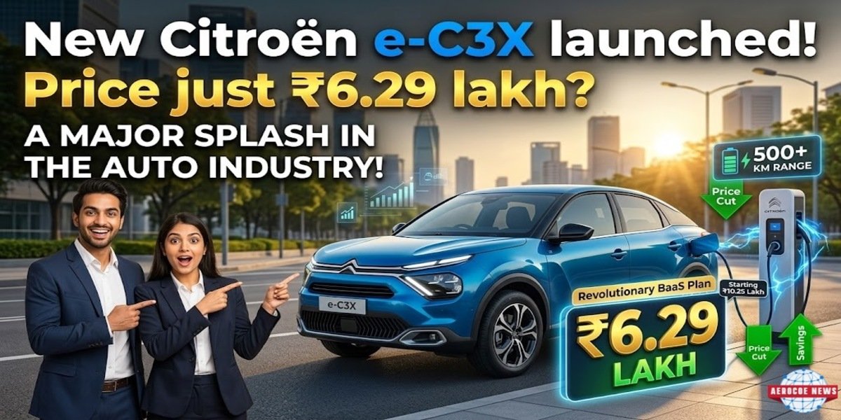 Citroen e-C3X Launched