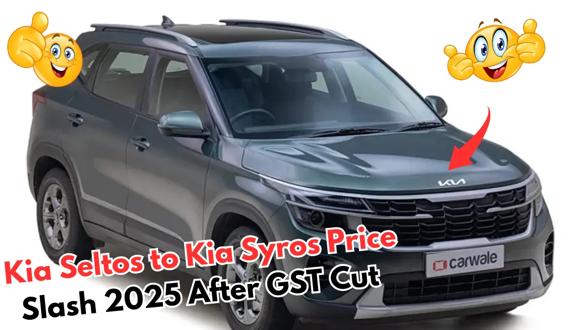 Kia Seltos to Kia Syros Price Slash 2025 After GST Cut