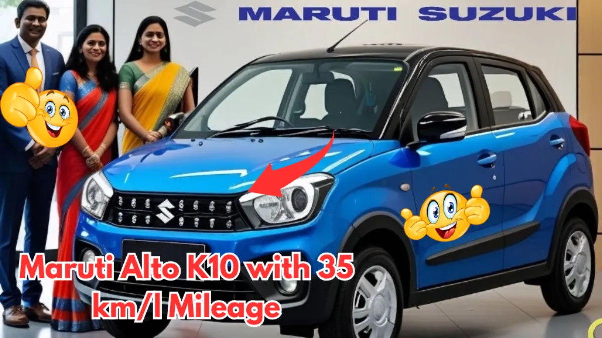 Maruti Alto K10 with 35 kml Mileage
